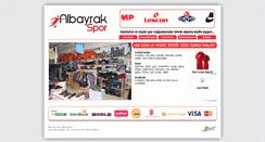 Desktop Screenshot of albayrakspor.com.tr