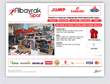 Tablet Screenshot of albayrakspor.com.tr